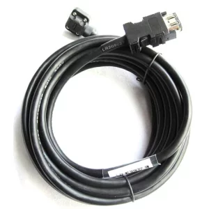 Кабель  5м, выход кабеля в сторону противоположную валу двигателя, IP65 MR-PWS1CBL5M-A2-L